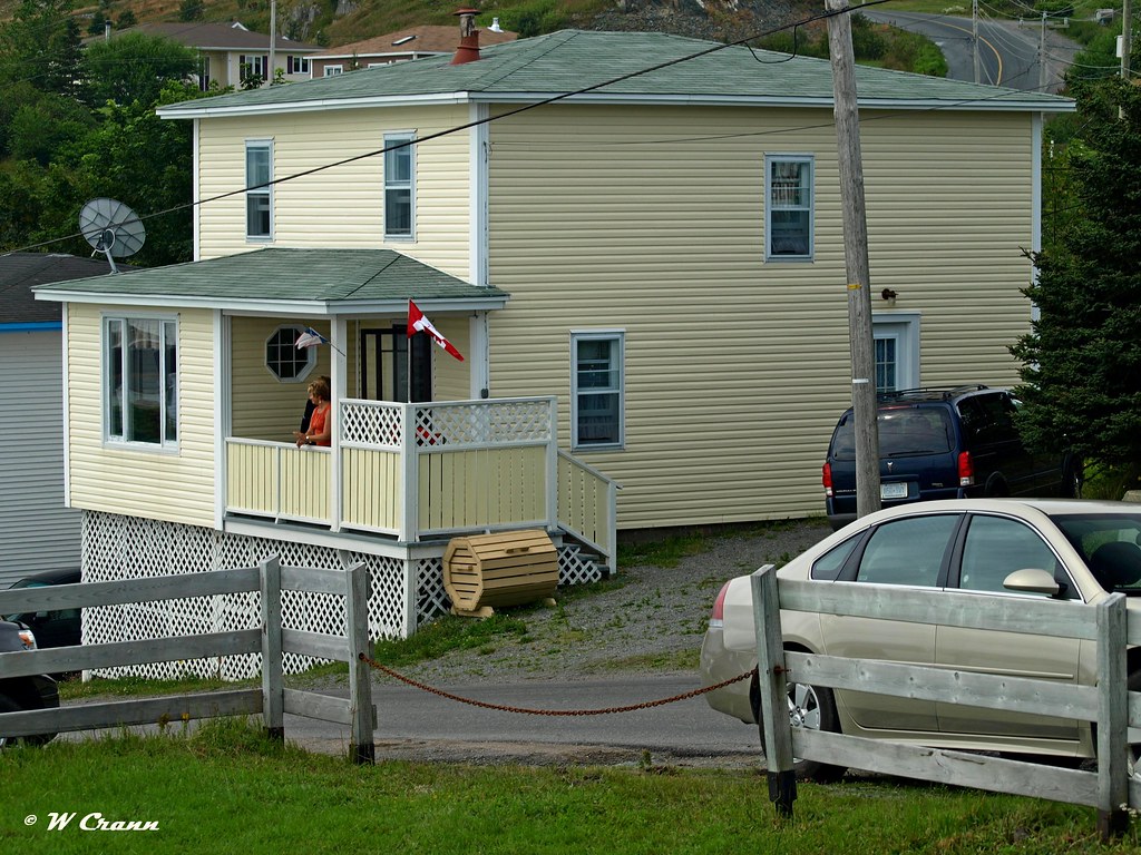 Newfoundland Port De Grave 03 Friends house Wayne the sailor