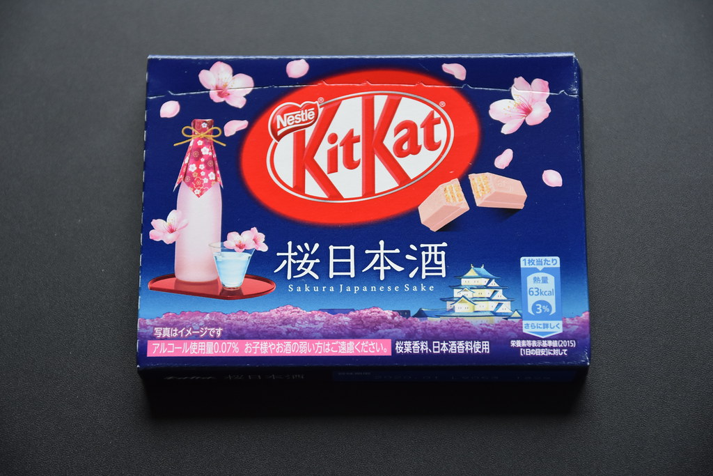 KitKat Sakura Nihonshu (2019) The new packaging for the … Flickr