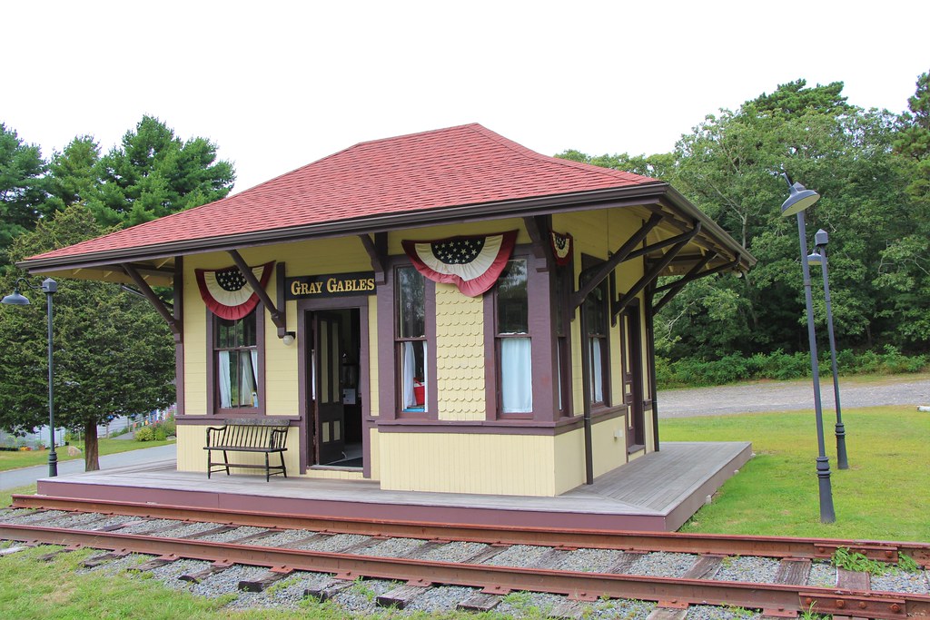 Gray Gables station Bourne, Massachusetts The Gray Gables … Flickr