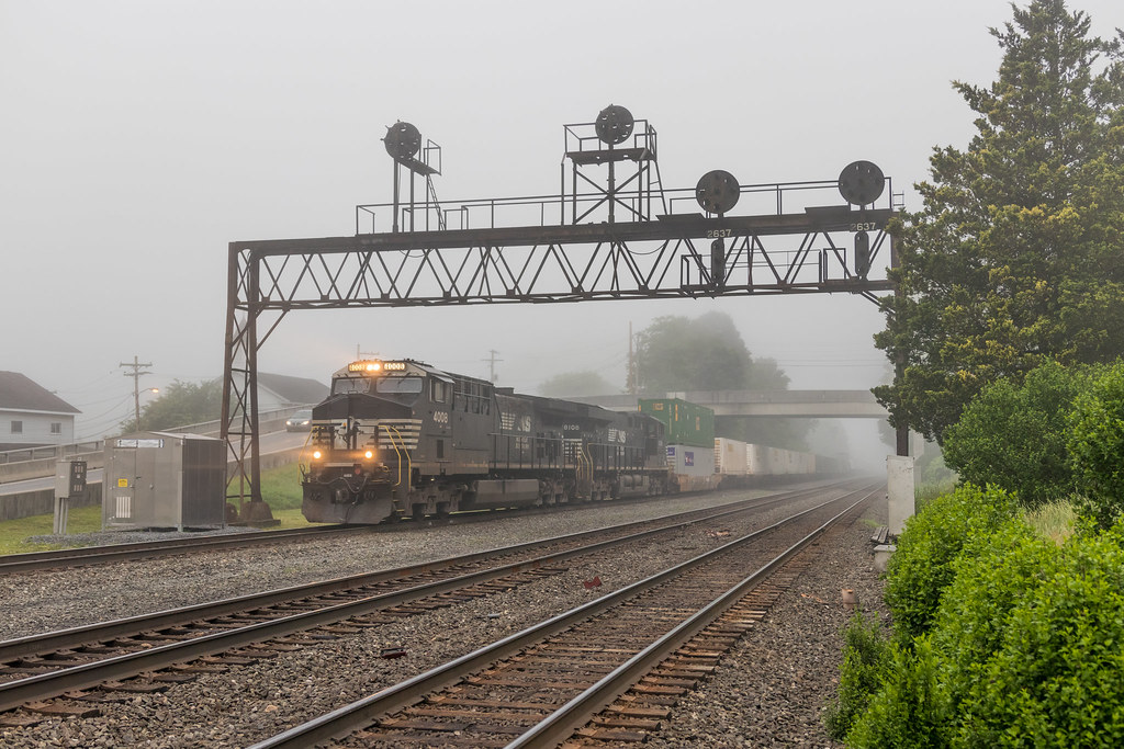 Summerhill Fog It's 6AM in Summerhill, PA and the second t… Flickr