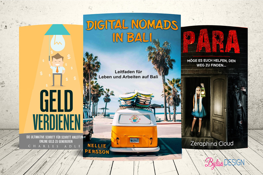 I will design professional high quality book cover! Flickr