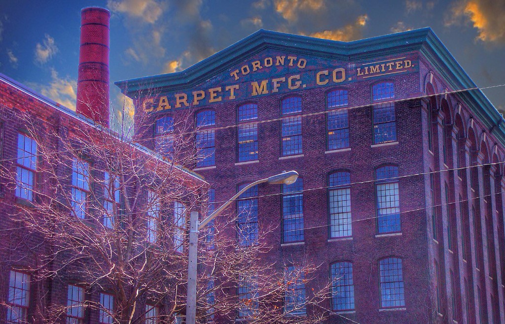 Toronto Carpet Factory 10 years Ago Toronto Ontario Cana… Flickr