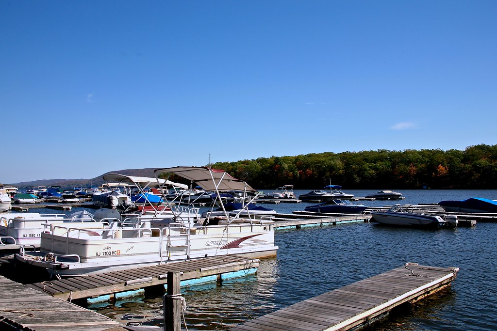 Marina At Greenwood Lake Greenwood Lake is an interstate l… Flickr