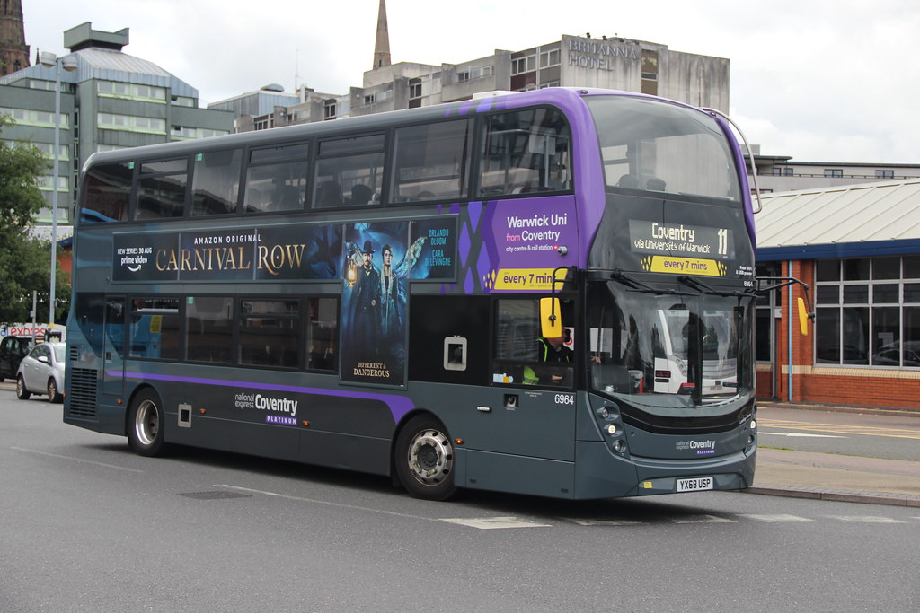 6964=YX68USP NATIONAL EXPRESS COVENTRY Coventry bus statio… david