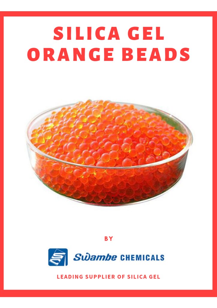 Silica Gel Orange Beads Being one of the most effective ad… Flickr