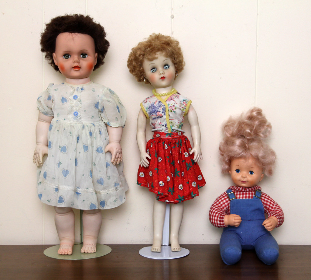 Vintage Doll Collection 1st Doll Marked 15 20" 2nd Doll… Flickr