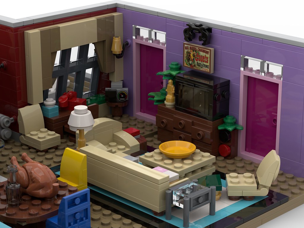 LEGO MOC Friends The Television Series Monica's Apartment by