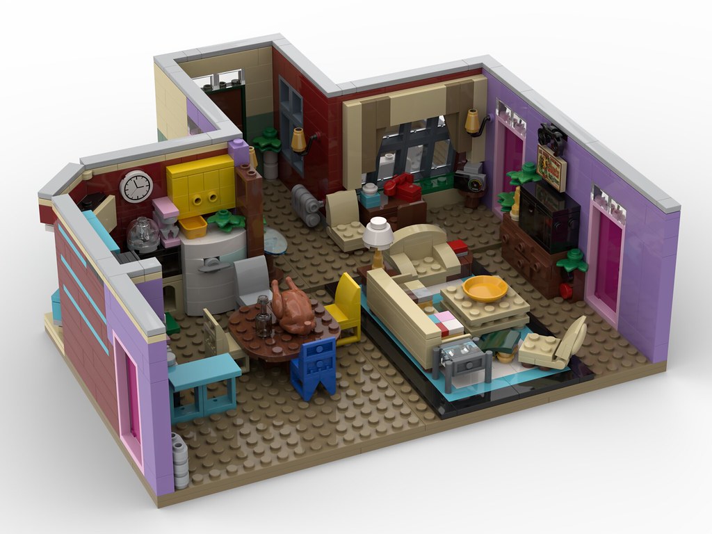 LEGO MOC Friends The Television Series Monica's Apartment by