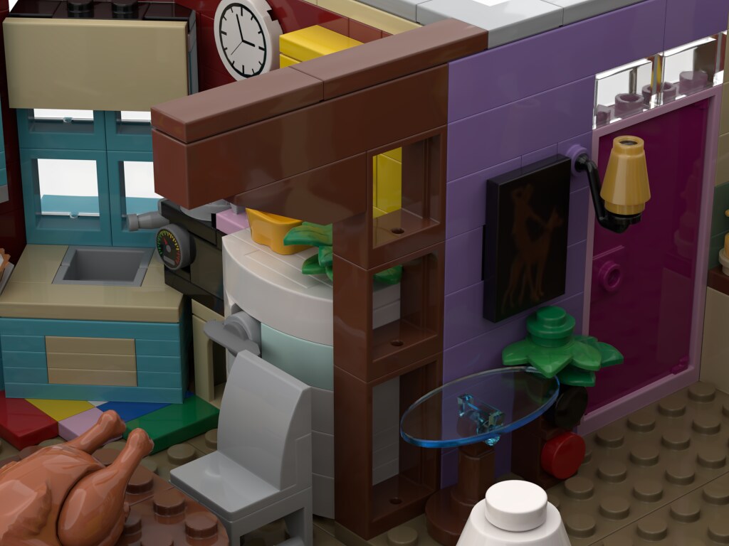 LEGO MOC Friends The Television Series Monica's Apartment by