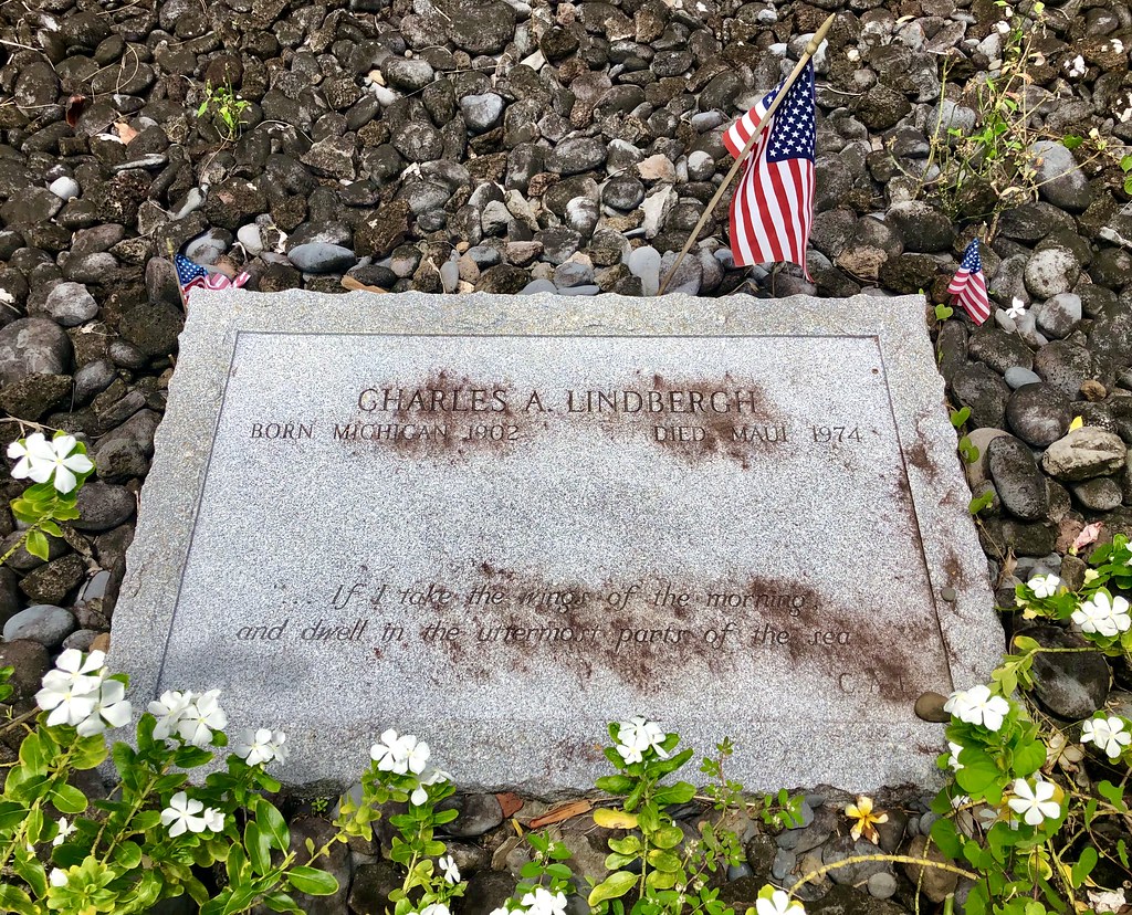 Charles Lindbergh grave, Hana, Hawaii Adam Reeder Flickr