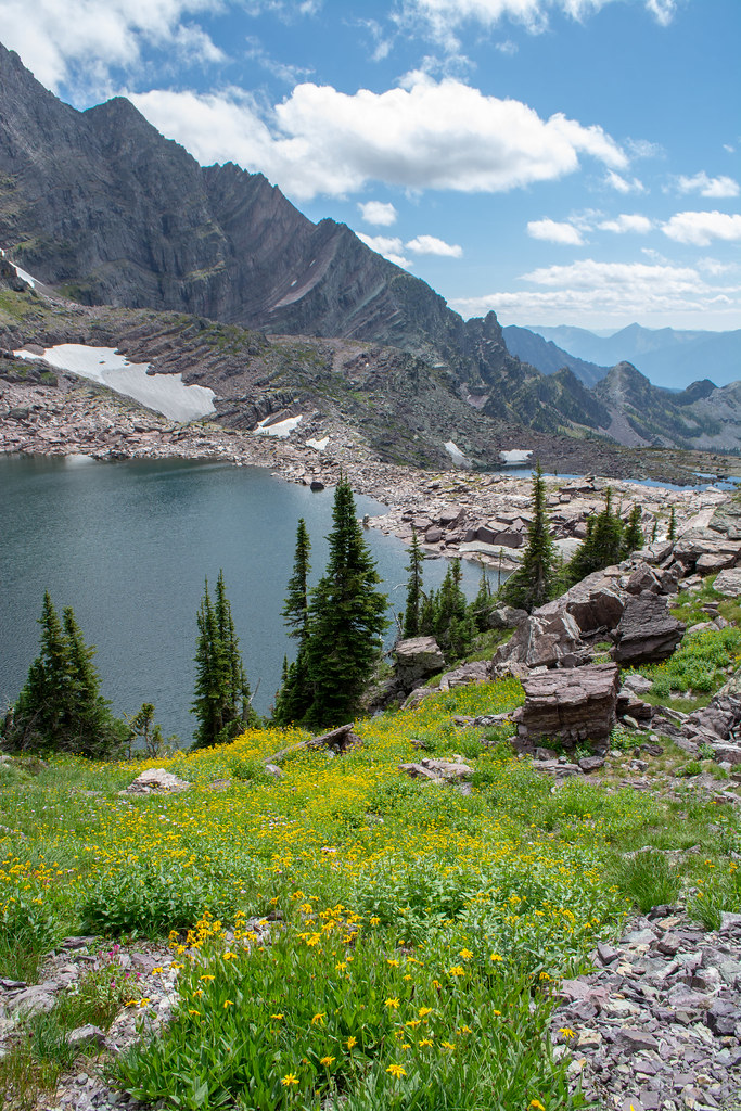 Comeau Pass Area Hannah Schwalbe Glacier National park Hannah Bee