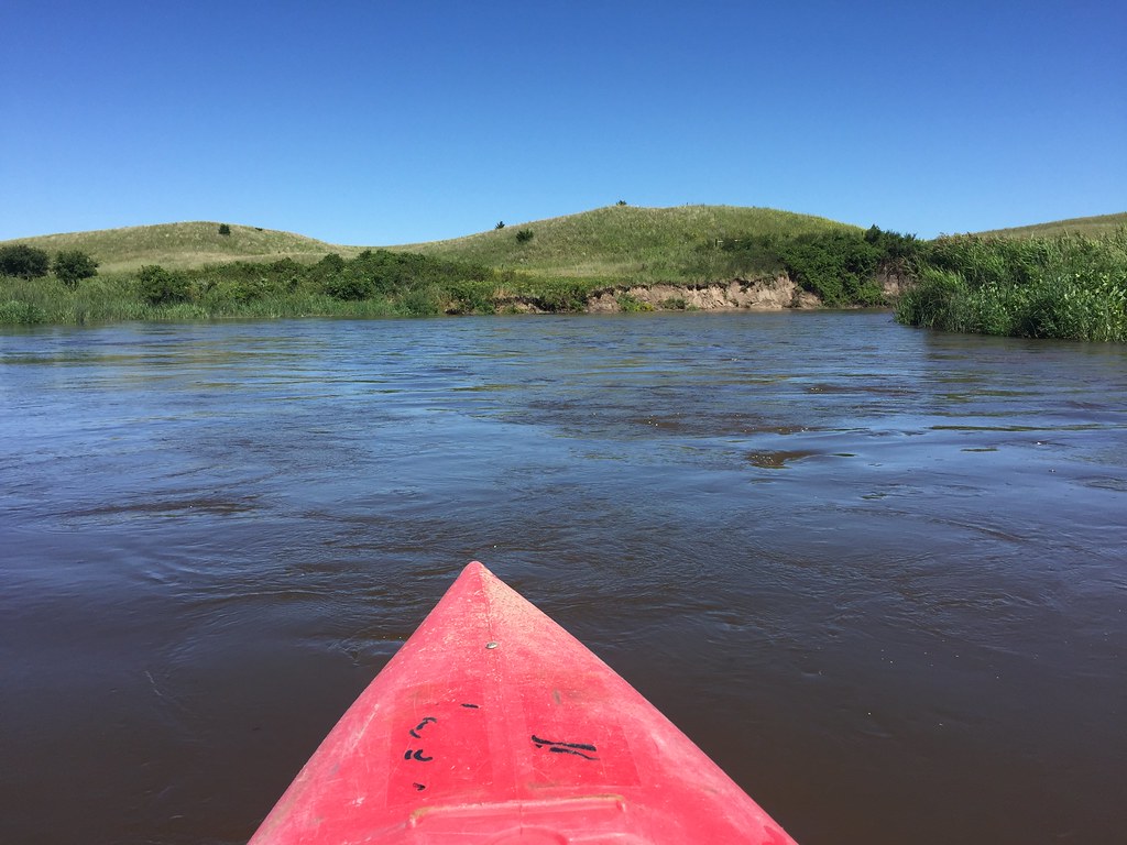 Calamus River, central Nebraska The Calamus is one of seve… Flickr