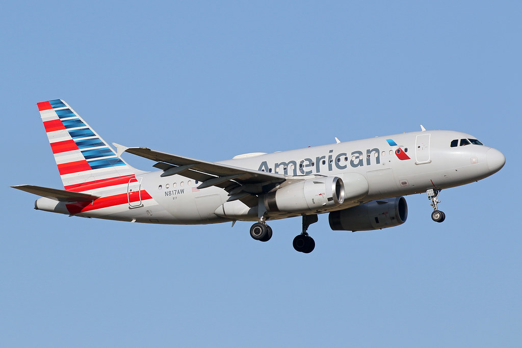 N817AW Airbus A.319, American Airlines, Oklahoma City Flickr