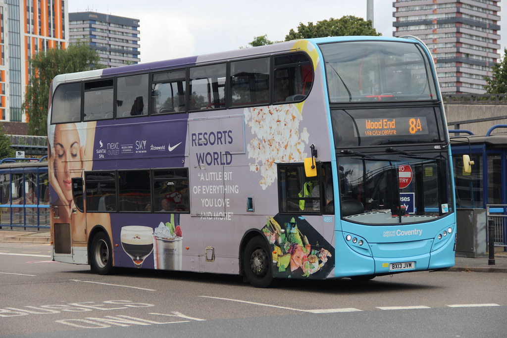 4881=BX13JVM NATIONAL EXPRESS COVENTRY Coventry bus statio… david