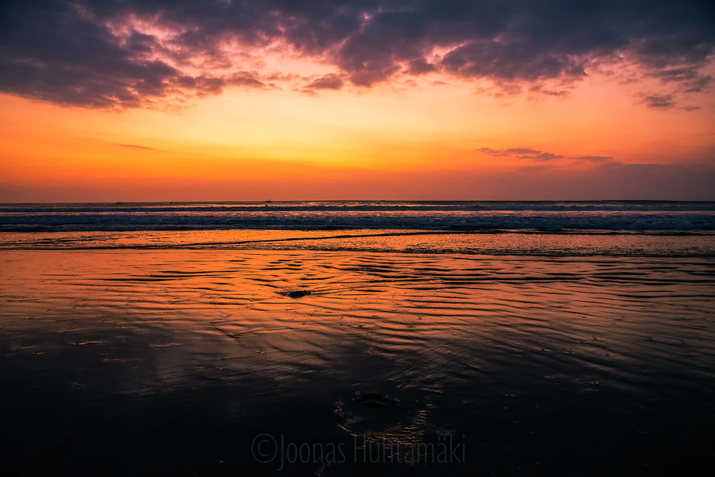 Sunset Kuta Beach Kuta, Bali, Indonesia Joonas Huhtamäki Flickr