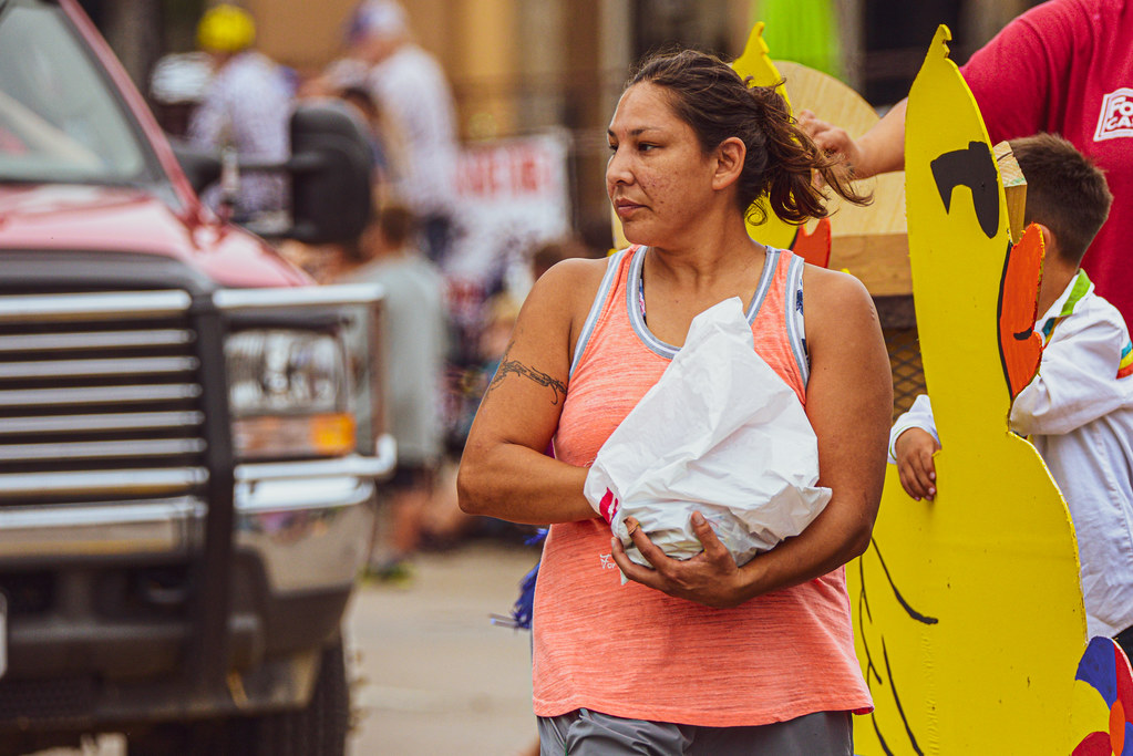 Who Wants Candy? 2019 Labor Day Parade Wagner, South Dakot