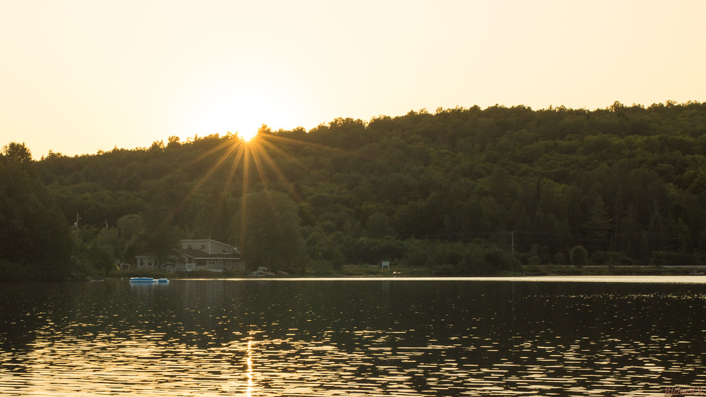 Coucher de soleil, sunset Montpellier, P.Q., Canada 41