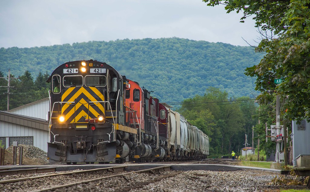 WNY&P OL1 in Port Allegany, Pennsylvania Aiden Nies Flickr