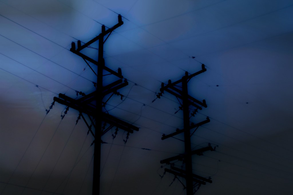 Powerlines Electricity substation, Winterhaven, California… Flickr