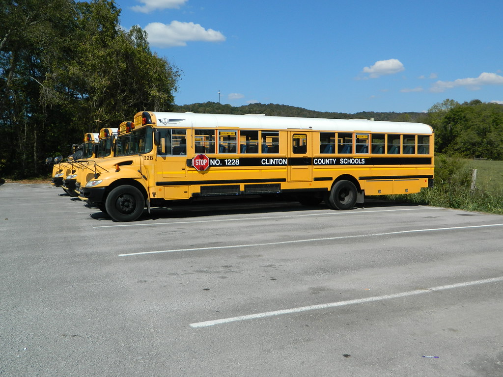 Clinton County Schools 1228 Bus lot Albany, KY Cincinnati NKY