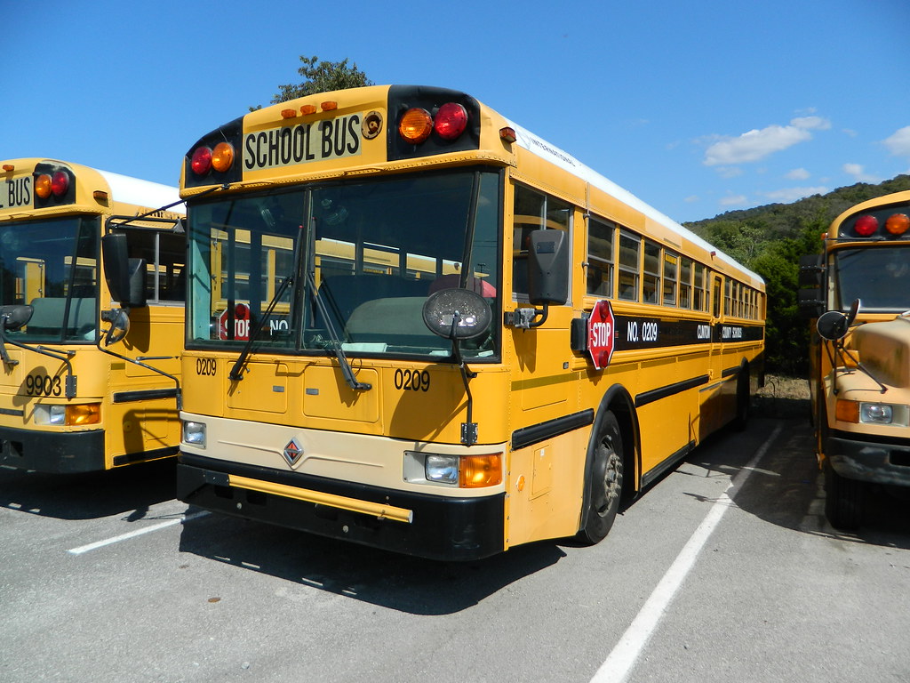 Clinton County Schools 0209 Bus lot Albany, KY Cincinnati NKY