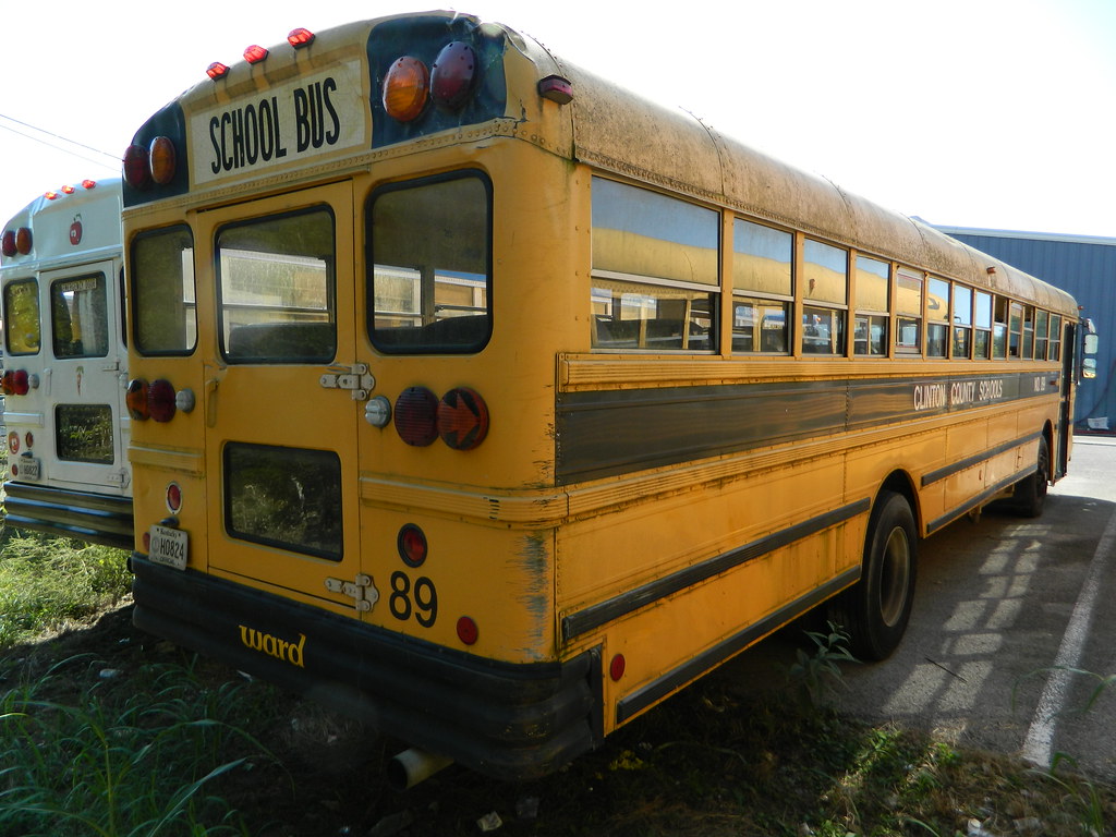 Clinton County Schools 89 (4) Bus lot Albany, KY Cincinnati NKY