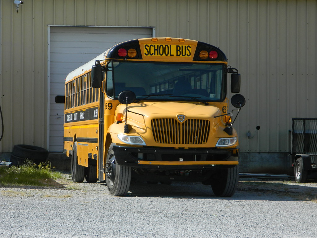 Cumberland County Schools 69 Bus lot Burkesville, KY Flickr