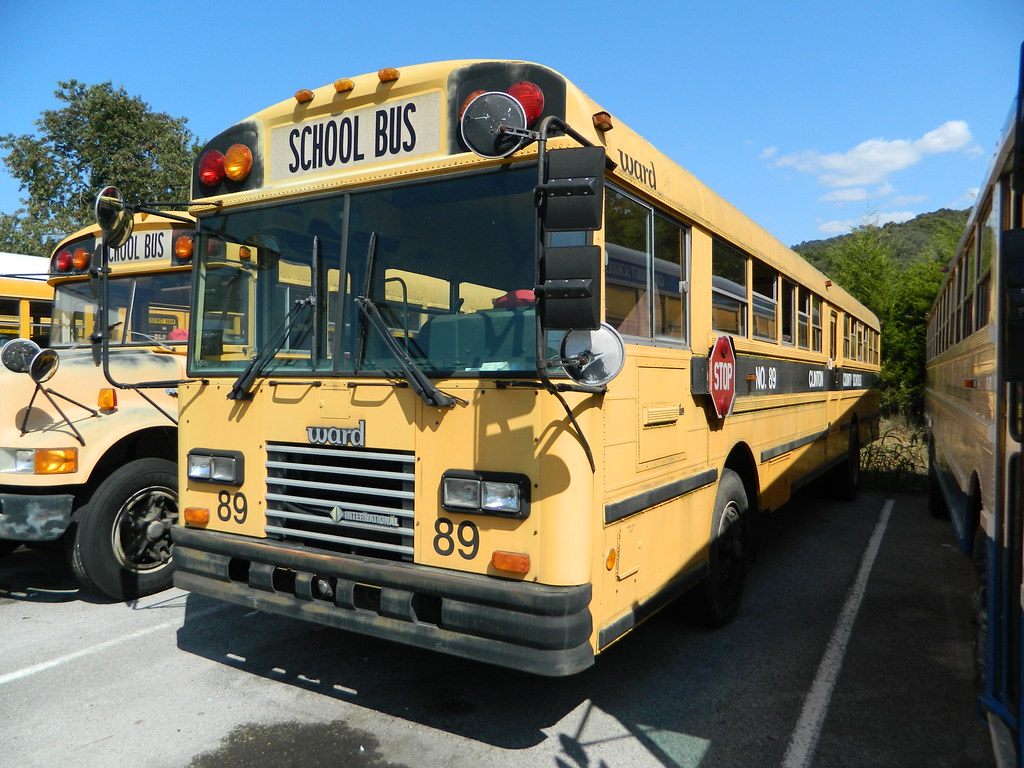 Clinton County Schools 89 Bus lot Albany, KY Cincinnati NKY Buses