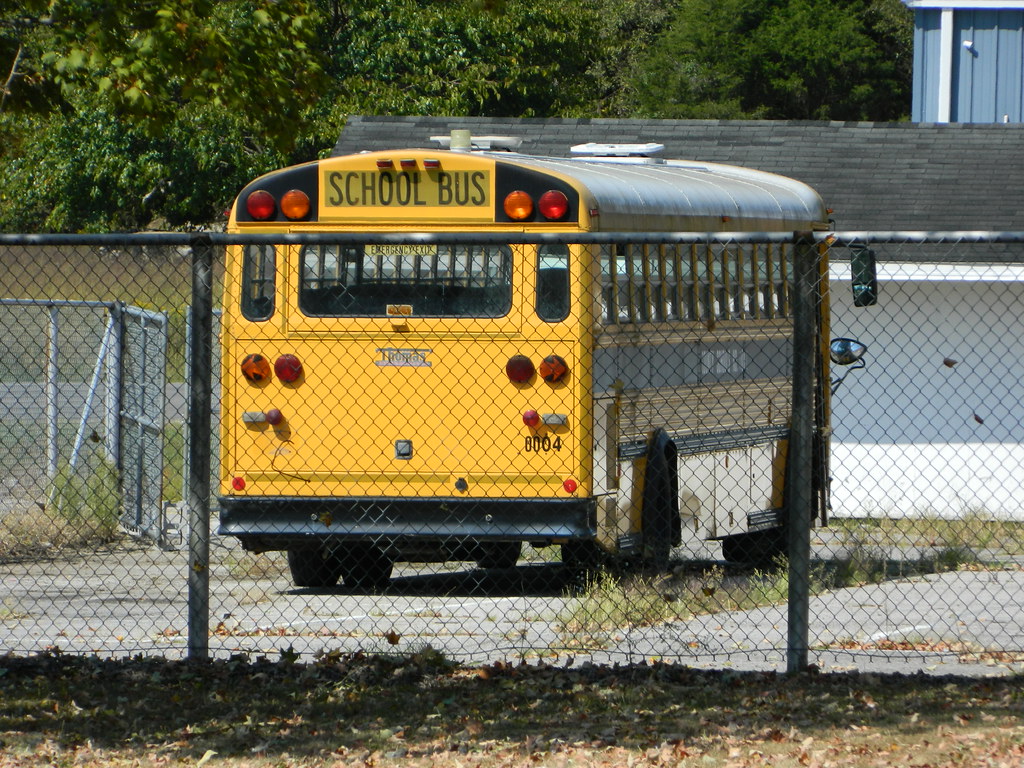 Clinton County Schools 0004 Bus lot Albany, KY Cincinnati NKY