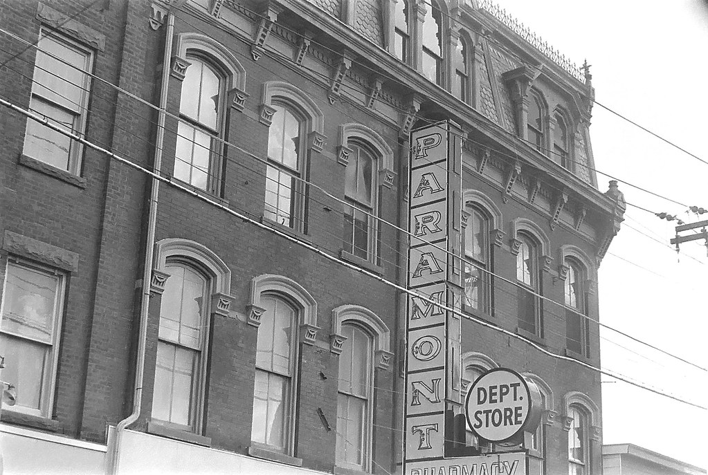 Paramont Store Saugerties, NY. 1980s. Norman Gates Flickr