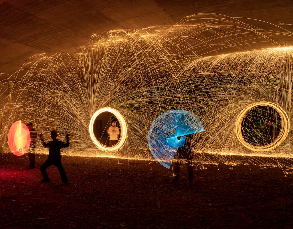 Washington DC Light Painting With IGDC under the Roosevelt??? Flickr