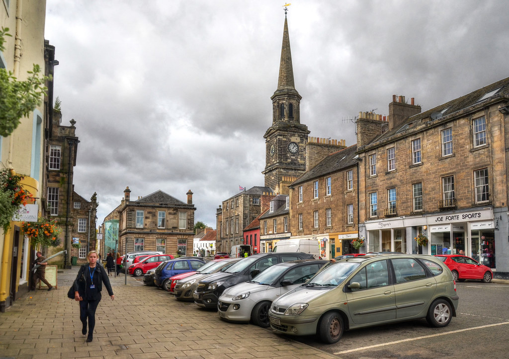 Haddington town centre, East Lothian In the Middle Ages th… Flickr