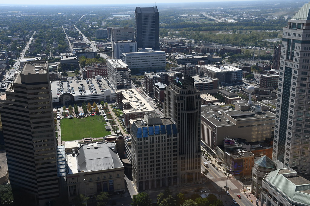 Looking South along S High Street, Columbus, OH Todd Jacobson Flickr