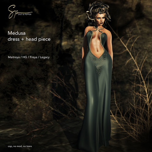Medusa S&P Medusa dress + head piece coming to UBER, Sept … Flickr