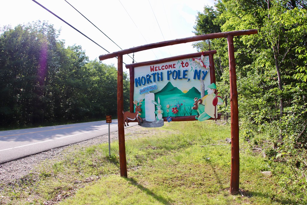 North Pole town is in New York! NY Route 431 North Pole,… Flickr