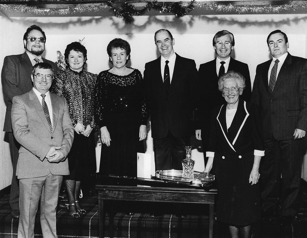 Angus Council dinner 1987 Angus District Councillors Enjoy… Flickr