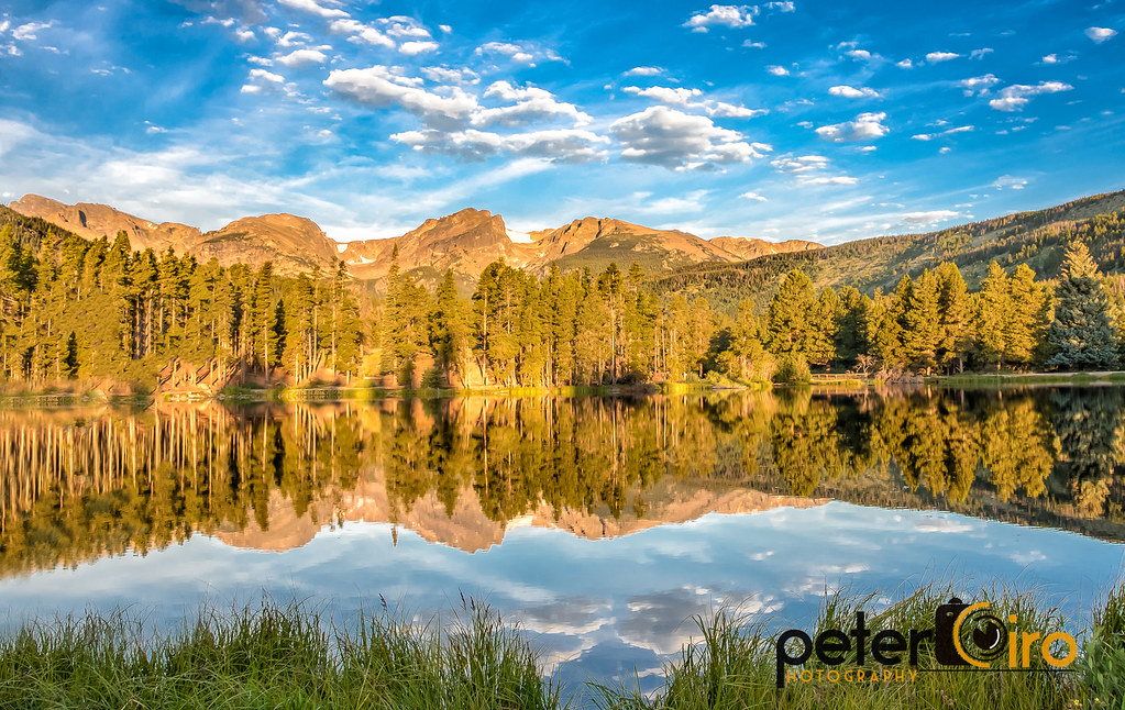 Sprague Lake in the Rocky Mountain National Park Sprague L… Flickr