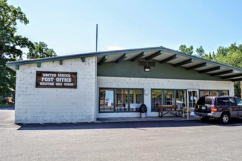 Weston, OR post office Umatilla County. Photo by S Raher, … Flickr