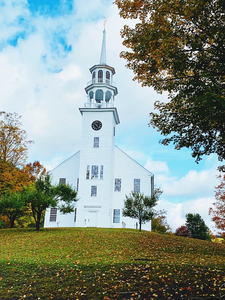 Strafford Town House where town meetings have been held in… Flickr