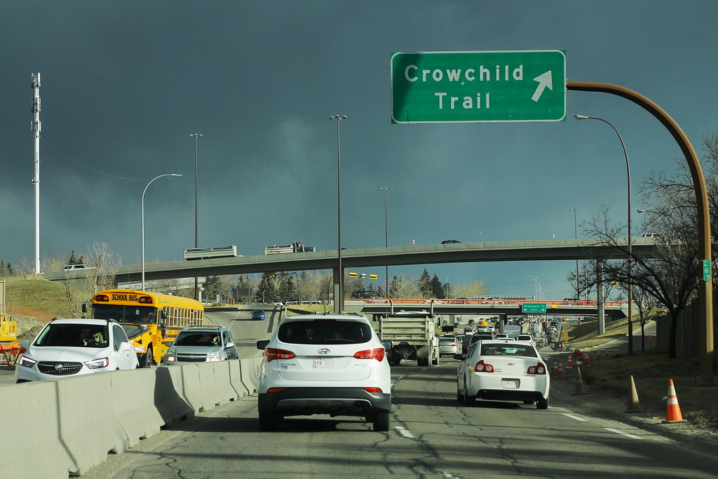 Glenmore Trail East Crowchild Trail Exit formulanone Flickr