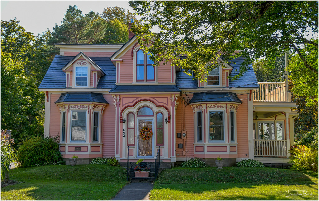 Mahone Bay One of the beautiful and colourful houses found… Flickr