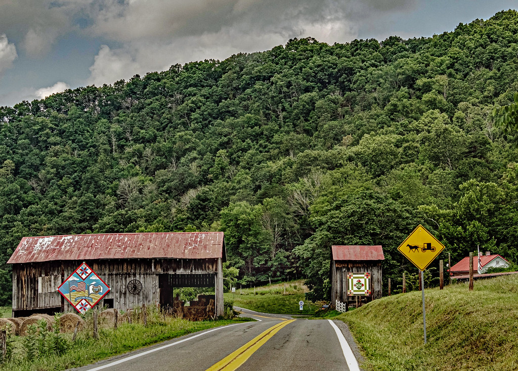 Amish Country A farm in Monroe County, WV. Bob Bell Flickr