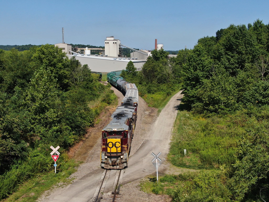 G&W / OHIO CENTRAL The Ohio Central's Cambridge Turn job i… Flickr
