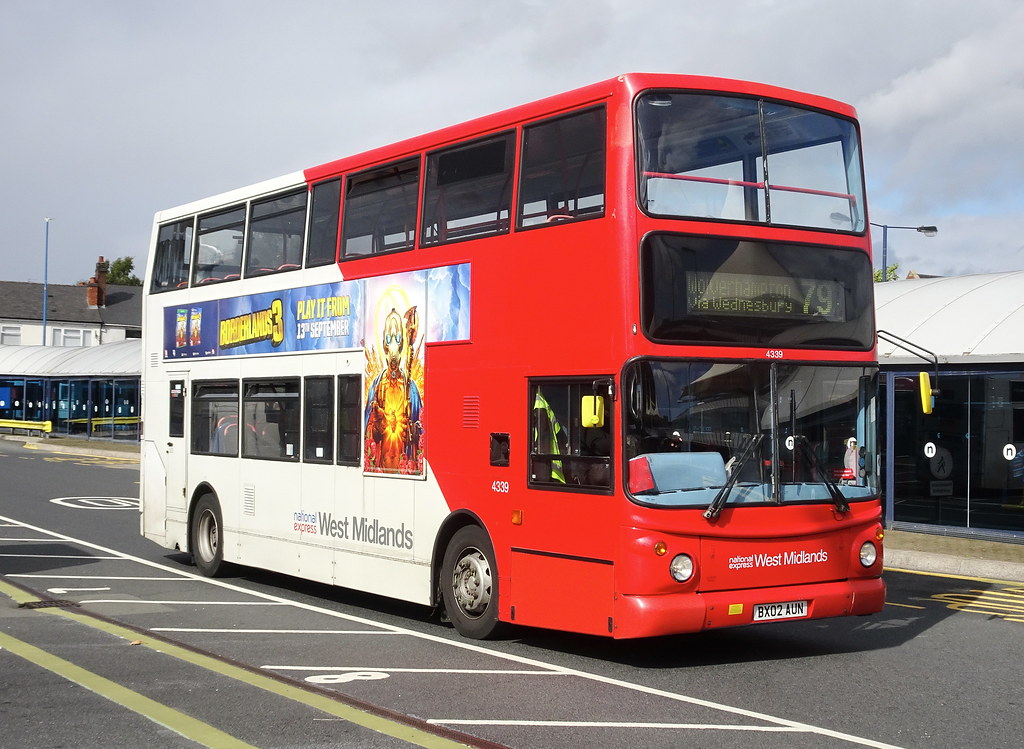 National Express 4339 West Bromwich 26.9.19 Dennis Trident… Flickr