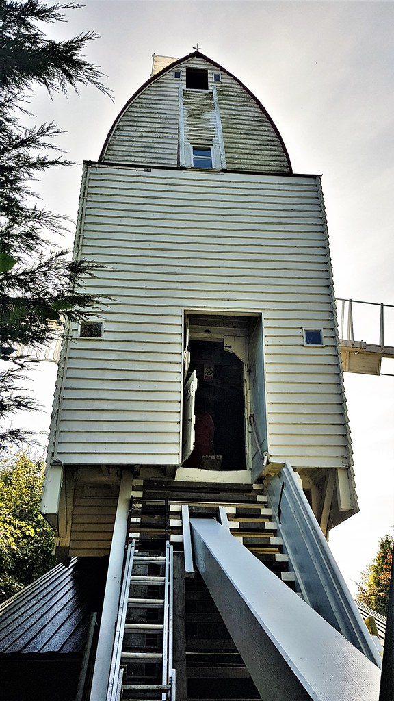 Argos Hill Mill, Mayfield, East Sussex Restored post mill flicky