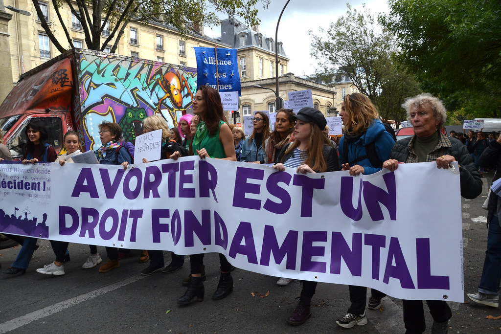 manifestation contre les atteintes au droit à l'avortement… Flickr