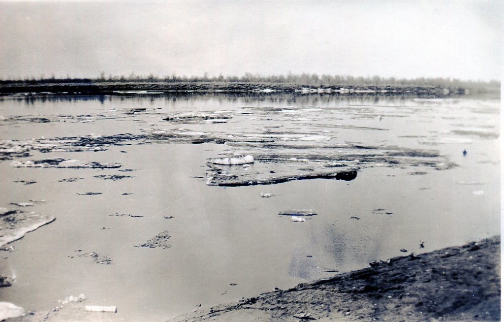 Vintage Alaska_Shageluk 1930_Breakup on the Innoko Flickr