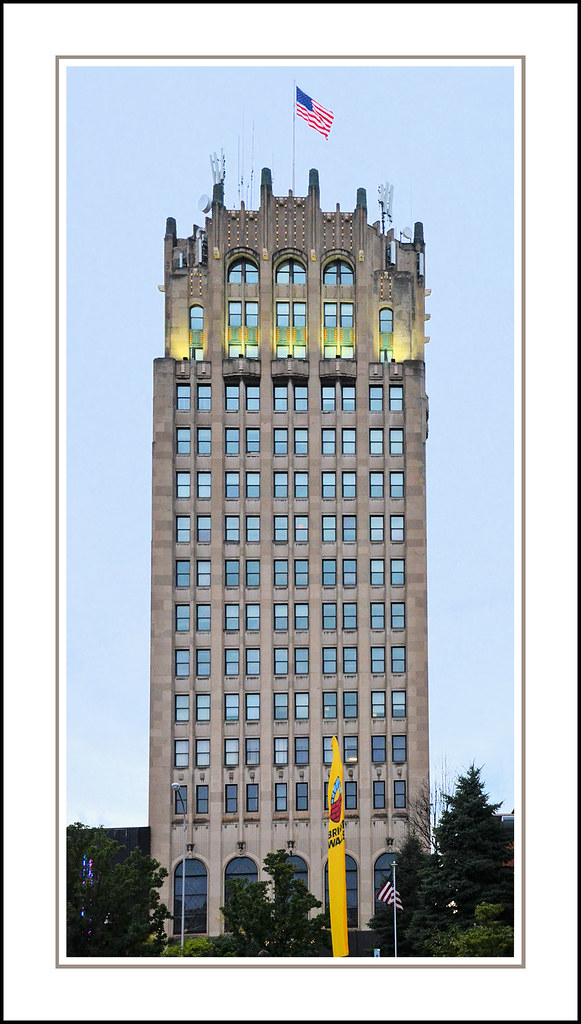 Jackson County Tower Building in Jackson, Michigan a photo on Flickriver