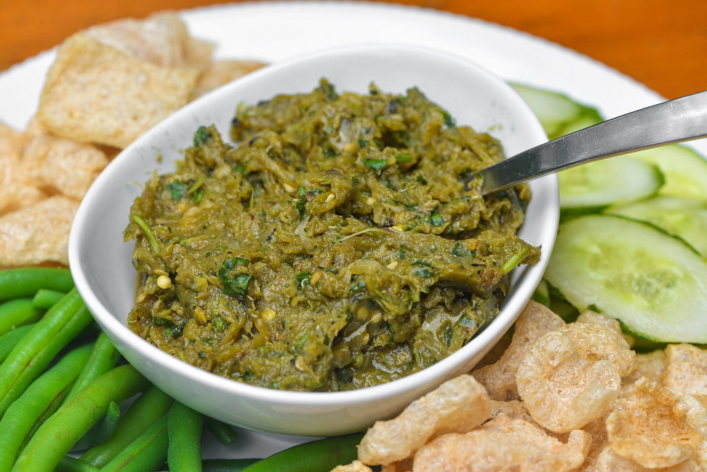 Nam Prik Noom Thai Roasted Chili Dip Recipe The Meatwave