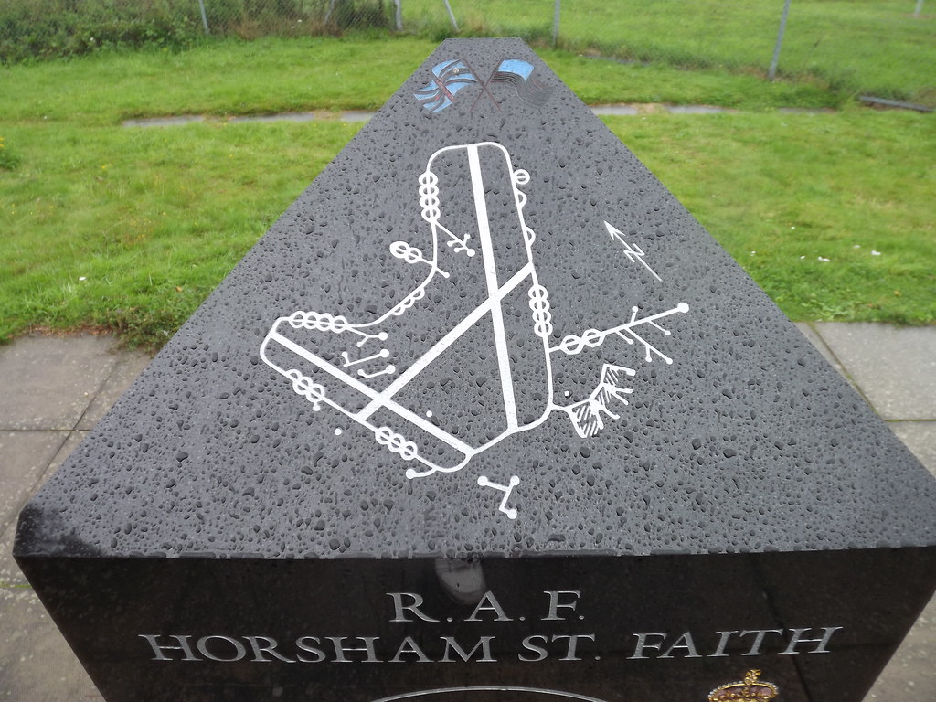 WWII RAF Horsham St Faith Airfield Memorial, Norwich Inter… Flickr